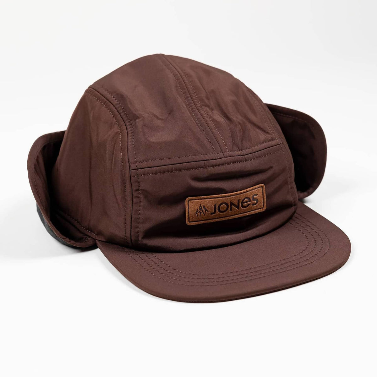 Jones Denali Fleece Earflap Cap, Coffee Brown