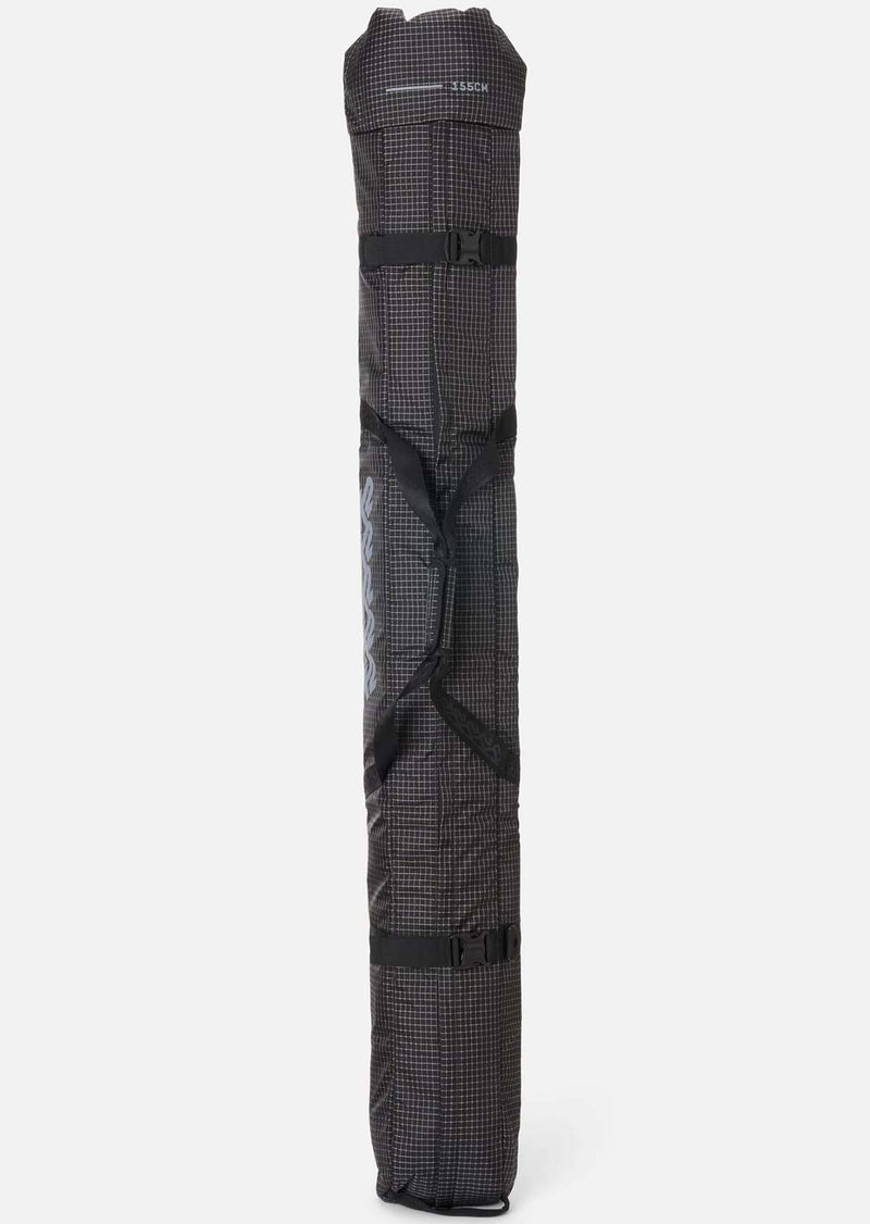 Roll Top Single Ski Bag - Black