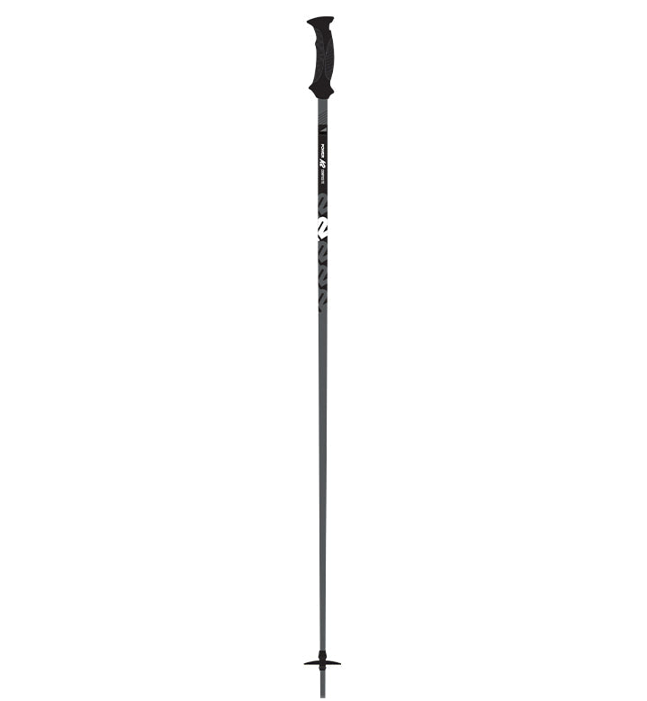 Power Composite Ski Poles - Gunmetal