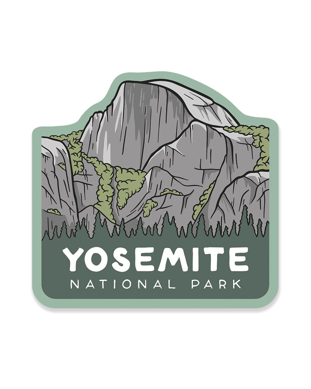 Keep Nature Wild YOSEMITE NATIONAL PARK STICKER