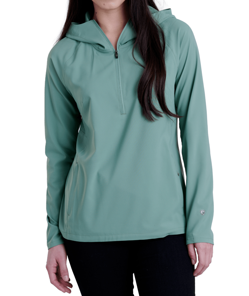 Womens Bandita 1 2 Zip Pullover - Soft Pine