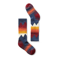 Smartwool Kids' Ski Light Cushion OTC Socks - Alpine Blue