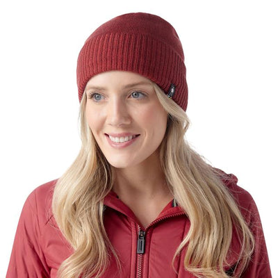 Smartwool Fleece Lined Beanie - Currant Heather