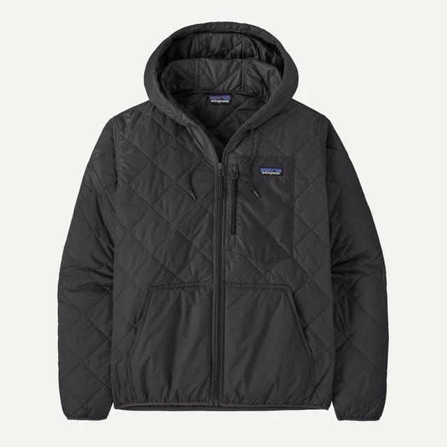 Patagonia Men's Diamond Quilted Bomber Hoody - Black