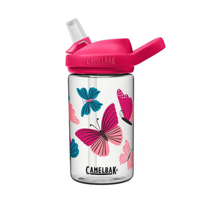 Camelbak eddy+ Kids Water Bottle 14 oz - Colorblock Butterflies