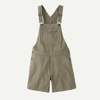 Womens Stand Up Overalls - River Rock Green