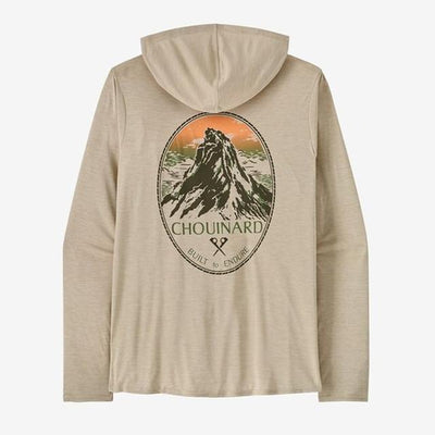 Patagonia Men's Cap Cool Daily Graphic Hoody - Chouinard Crest: Pumice X-Dye