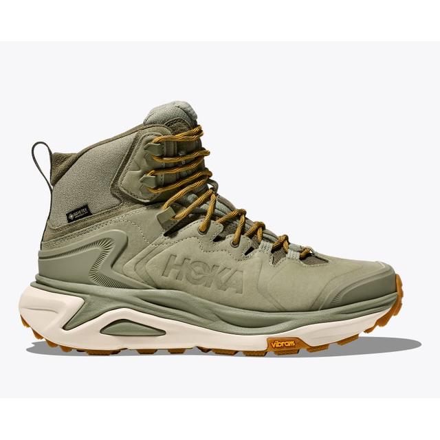 HOKA Men's Kaha 3 GTX Hiking Boot - Sea Moss / Oat Milk
