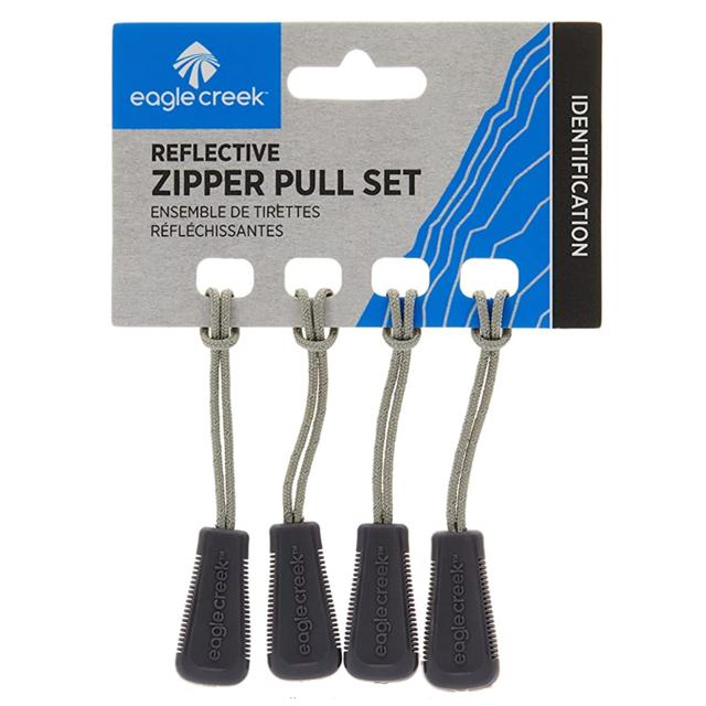 Eagle Creek Reflective Zipper Pull Set - Graphite