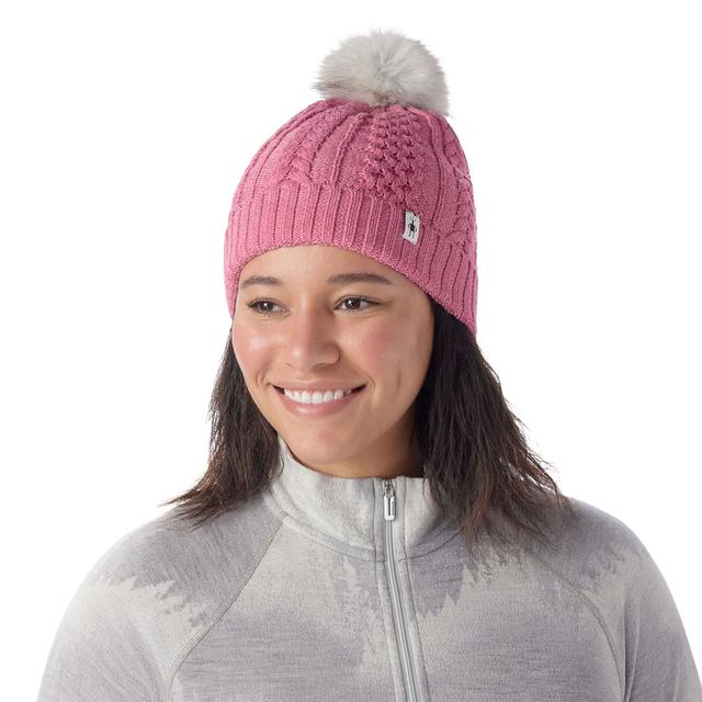 Smartwool Lodge Girl Beanie - Garden Pink Heather