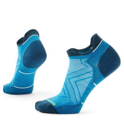 Smartwool Women's Run Zero Cushion Low Ankle Socks - Ocean Abyss