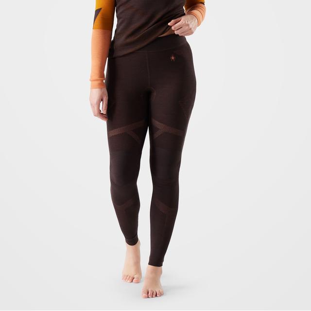 Smartwool Women's Intraknit Thermal Merino Base Layer Bottom - Mink-Terracotta
