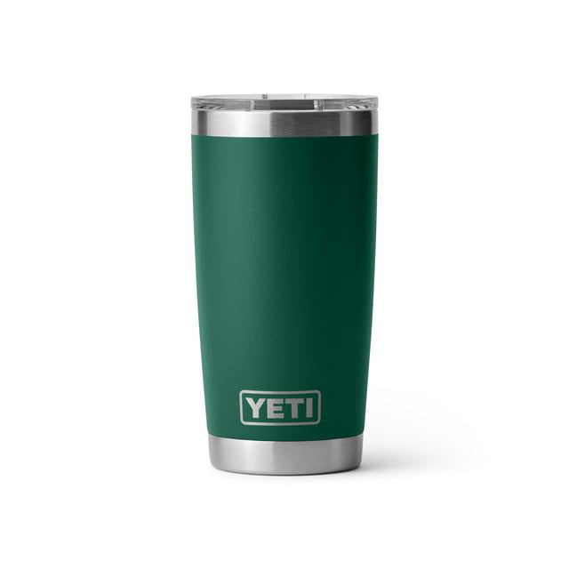 YETI Rambler 20 oz Tumbler with MagSlider Lid - Black Forest Green