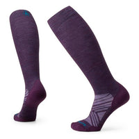 Smartwool Women's Ski Zero Cushion Extra Stretch OTC Socks - Purple Iris