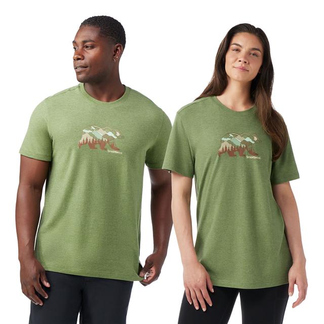 Smartwool Men's Bear View Short Sleeve Graphic Tee - Fern Green