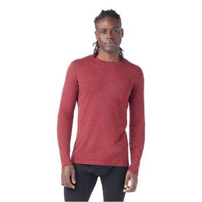 Smartwool Men's Classic Thermal Merino Base Layer Crew - Currant Heather