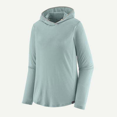 Womens Tropic Comfort Natural Hoody - Thermal Blue