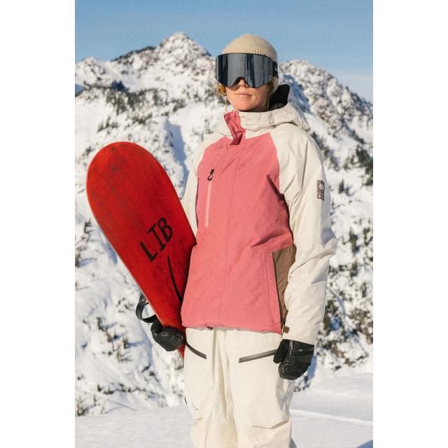 686 WMNS GORE-TEX WILLOW INSL JKT - ROSEWOOD COLORBLOCK