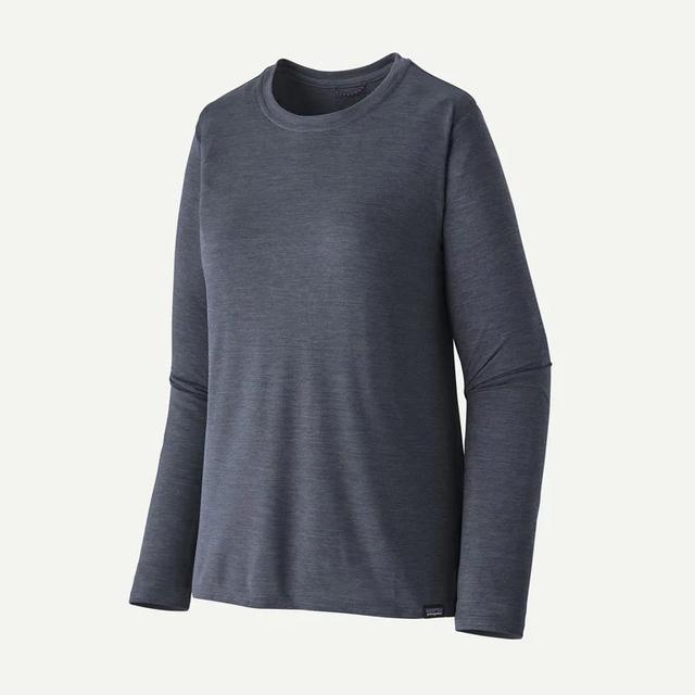 Patagonia Women's Long-Sleeved Capilene Cool Daily Shirt - Smolder Blue - Light Smolder Blue X-Dye