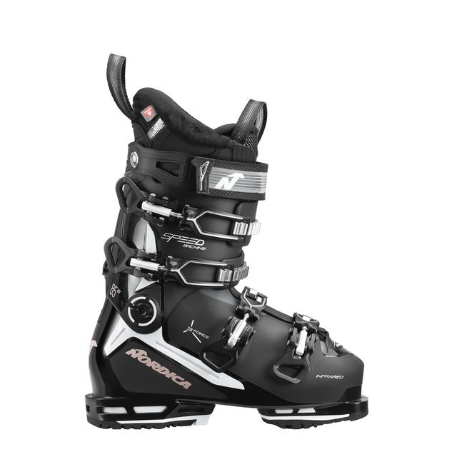 Nordica Women's Speedmachine 3 85 Ski Boots 2025 - Black / White / Rose