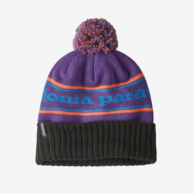 Patagonia Powder Town Beanie - Park Stripe: Purple