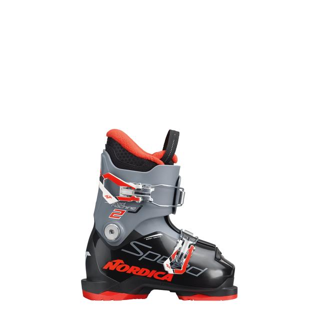Nordica Kid's Speedmachine J 2 Ski Boots 2024 - Black/Anthracite/Red
