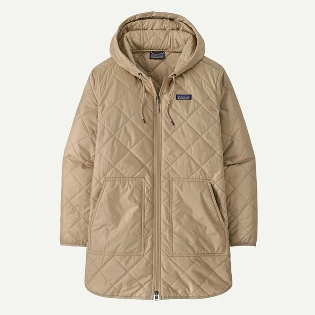 Patagonia Women's Diamond Quilted Parka - Oar Tan