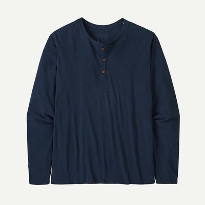 Patagonia Men's Long-Sleeved Daily Henley - New Navy
