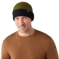 Smartwool Cantar Colorblock Beanie - Winter Moss