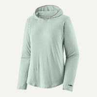 Womens Tropic Comfort Natural Hoody - Wispy Green