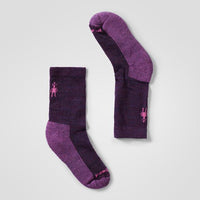 Smartwool Kids' Hike Light Cushion Crew Socks - Purple Iris