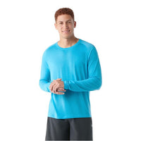 Smartwool Men's Active Ultralite Long Sleeve - Pool Blue