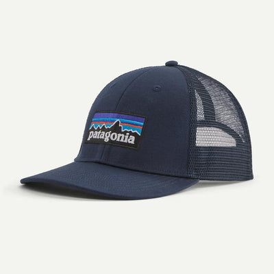 557377 Patagonia P 6 Logo Lopro Trucker Hat - New Navy