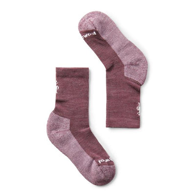 Smartwool Kids Hike Light Cushion Ankle Socks - Argyle Purple