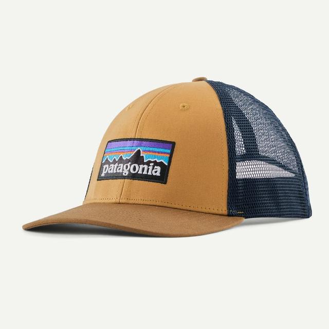 557377 Patagonia P 6 Logo Lopro Trucker Hat - Talon Gold