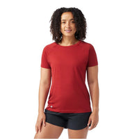 Smartwool Women's Active Ultralite Short Sleeve - Currant
