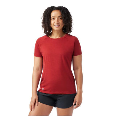 Smartwool Women's Active Ultralite Short Sleeve - Currant