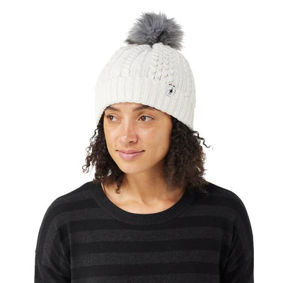 Smartwool Lodge Girl Beanie - Natural Donegal