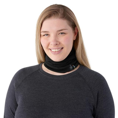 Smartwool Thermal Merino Reversible Neck Gaiter - Black-Black
