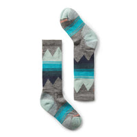 Smartwool Kids' Ski Light Cushion OTC Socks - Medium Gray
