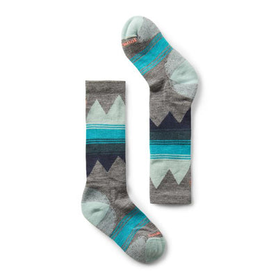 Smartwool Kids' Ski Light Cushion OTC Socks - Medium Gray
