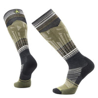 Smartwool Ski Targeted Cushion Summit Shot OTC Socks - Black