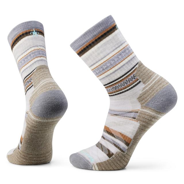 Smartwool Hike Light Cushion Panorama Crew Socks - Ash