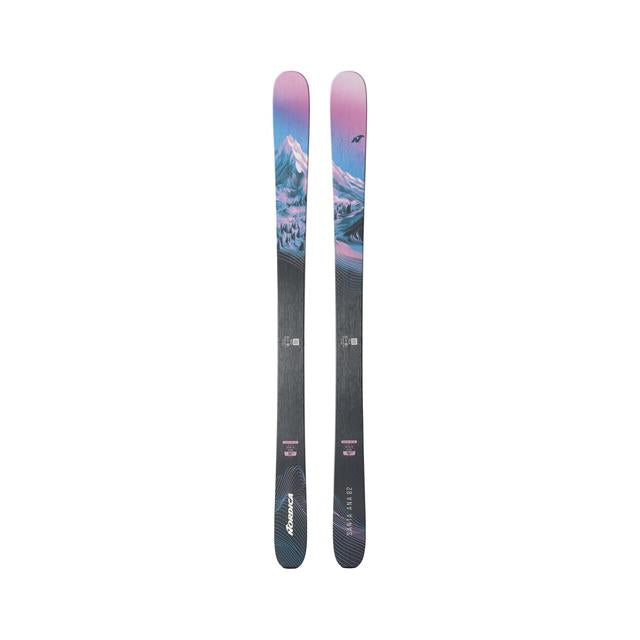 Nordica SANTA ANA 92 Skis 2026 - Lavender / Blue / Black