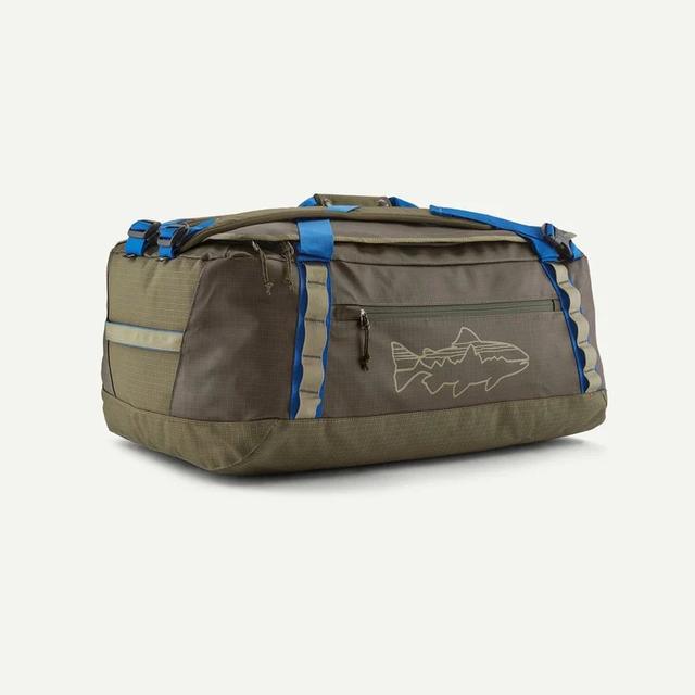 Patagonia Black Hole Duffel 55L - Basin Green w/Fitz Trout