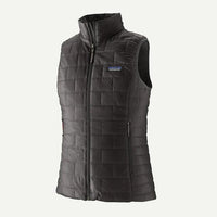Womens Nano Puff Vest - Black