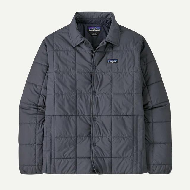 Mens Light Gust Shirt Jacket - Smolder Blue