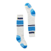 Smartwool Kids' Wintersport Full Cushion Stripe OTC Socks - Laguna Blue