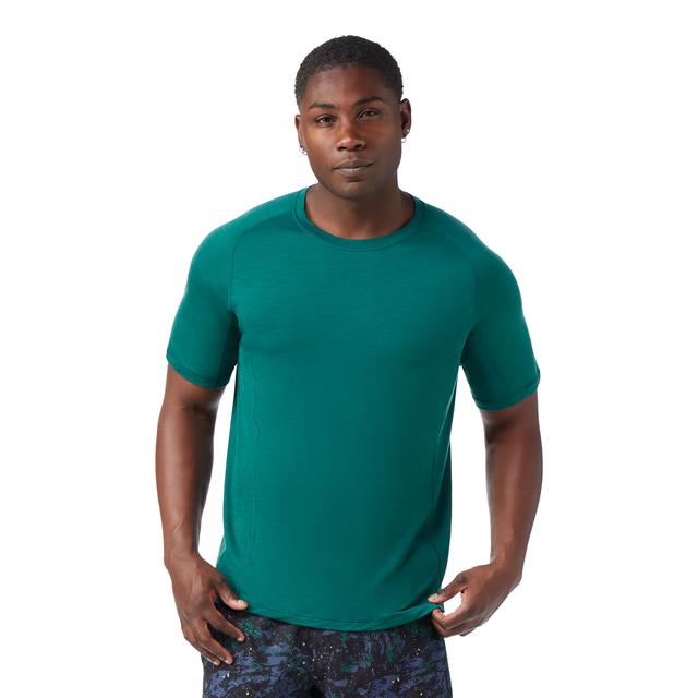 Smartwool Men's Active Ultralite Short Sleeve - Evergreen