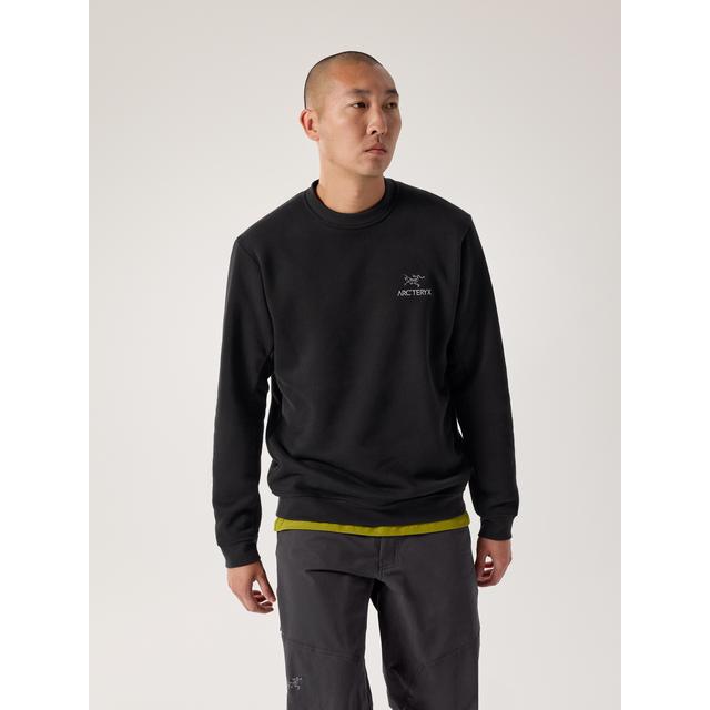 Arc'teryx Men's Emblem Fleece Crew - Black